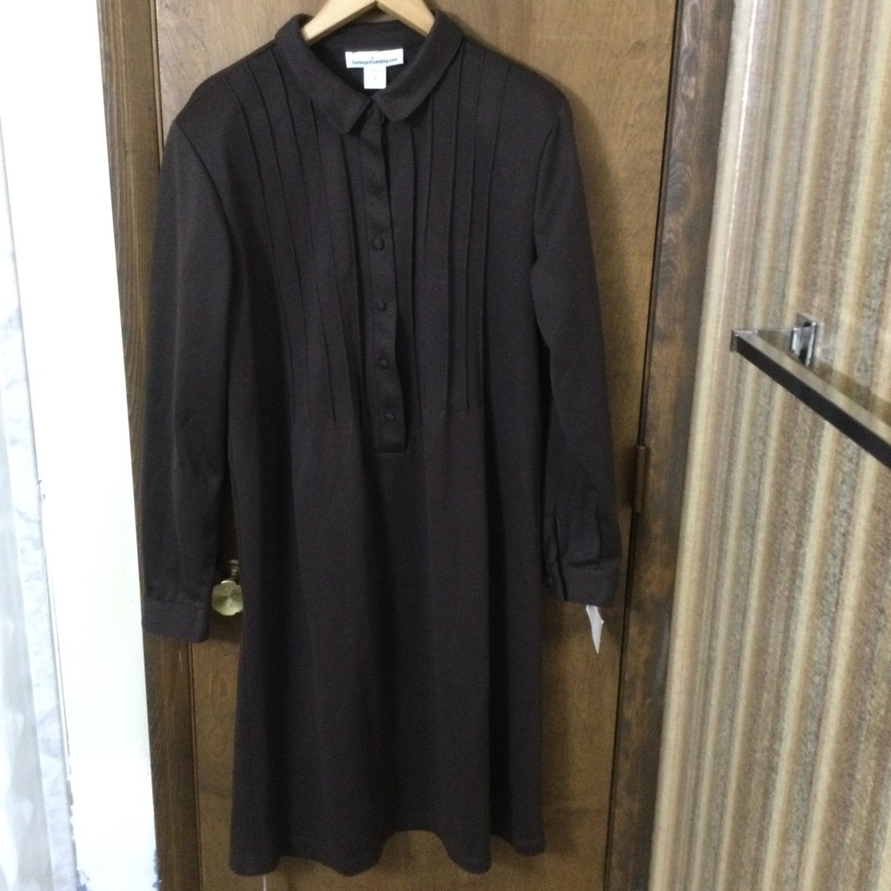 Serengeti Catalog XL Brown Dress